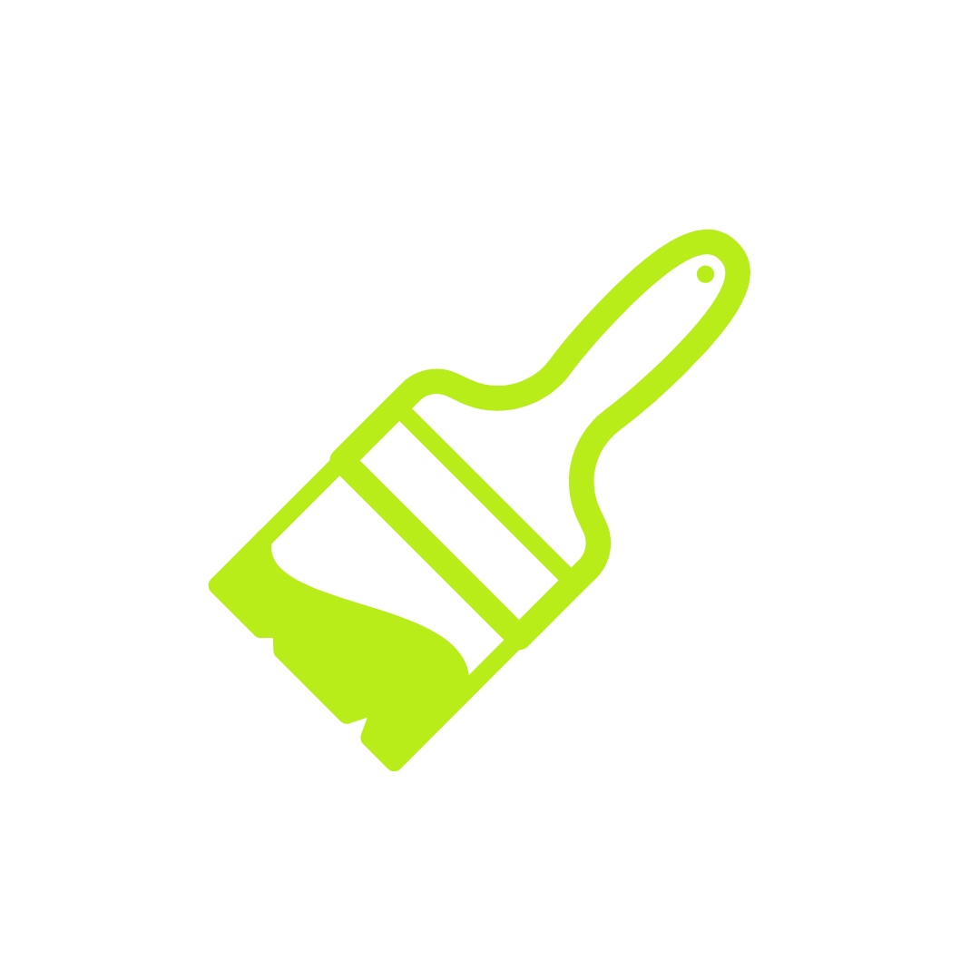 Pinsel als Zeichen für Sanierung